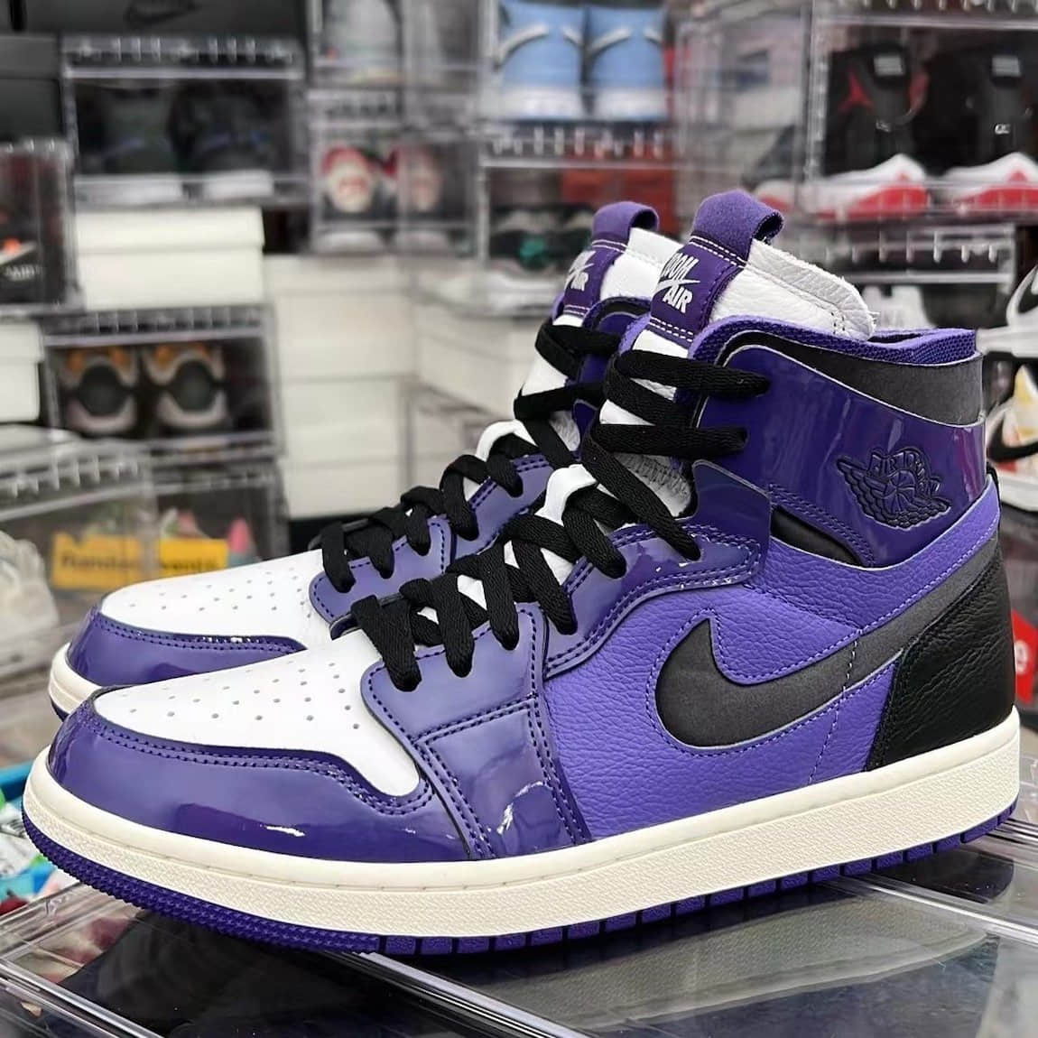 Air Jordan 1 Zoom Comfort 'Court Purple Patent' CT0979-505 | Shop Now for Supreme Style