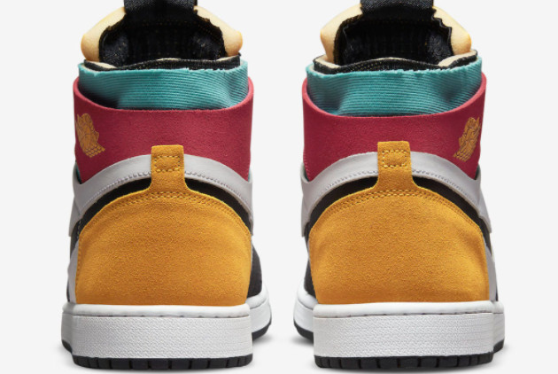 Air Jordan 1 Zoom CMFT 'Multi-Color' Anthracite/University Gold - Buy Now!