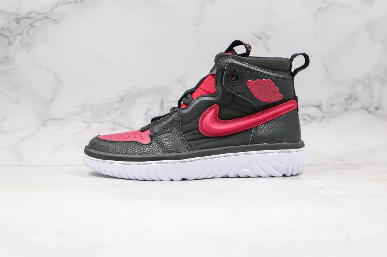 Air Jordan 1 React 'Noble Red' AR5321-006 - Authentic, Modern Style | Limited Edition Sneakers