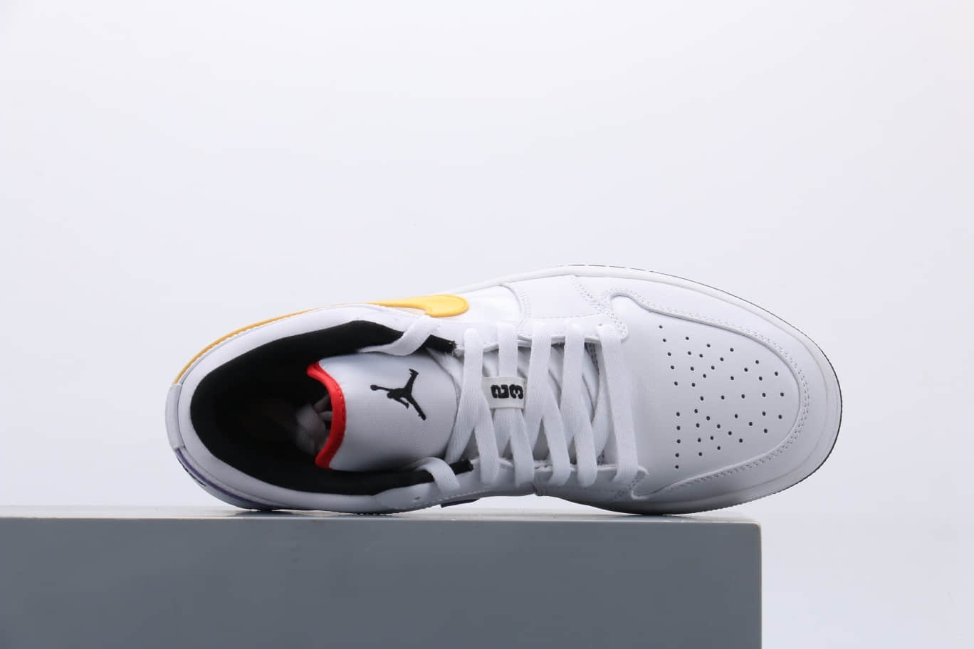Air Jordan 1 Low 'Multi-Color Swoosh' CW7009-100 | Limited Edition Sneakers