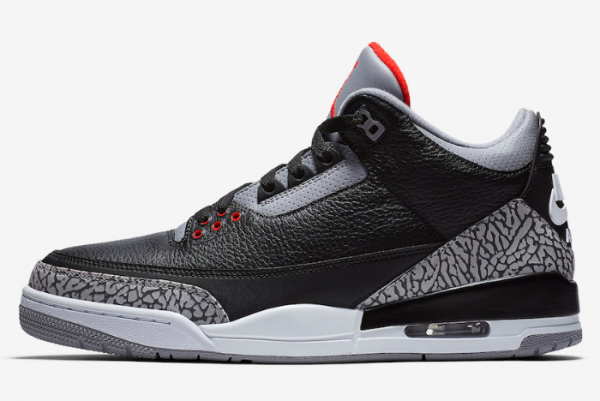 Air Jordan 3 OG Black Cement 854262-001: Iconic Sneakers for Style