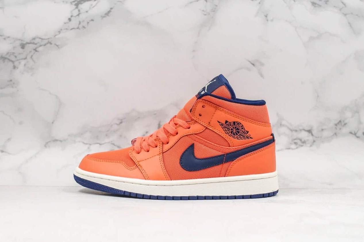 Air Jordan 1 Mid 'Turf Orange' CD7240-804: Vibrant Sneaker for Ultimate Style