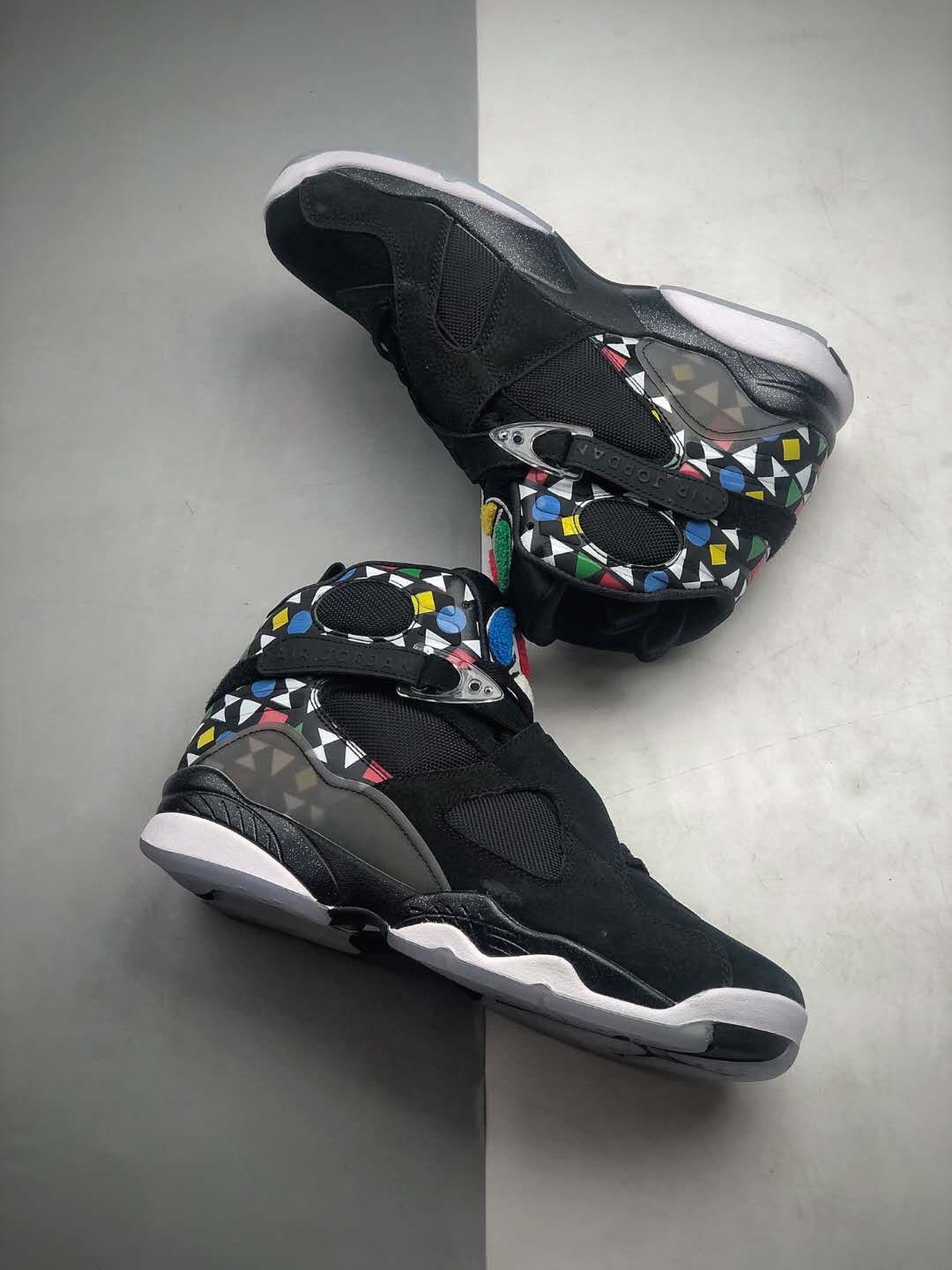 Air Jordan 8 Retro 'Quai 54' CJ9218-001 - Limited Edition Basketball Shoe Air Jordan 8 Retro 'Quai 54' CJ9218-001 - Limited Edition Basketball Shoe