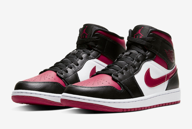 Air Jordan 1 Mid Noble Red 554724-066: Fashionable and Functional Sneakers