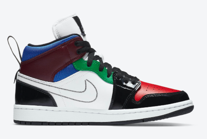 Air Jordan 1 Mid SE Multi Color DB5454-001: Stylish & Vibrant Sneakers