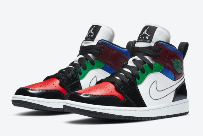 Air Jordan 1 Mid SE Multi Color DB5454-001: Stylish & Vibrant Sneakers
