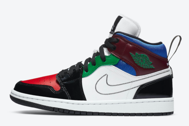 Air Jordan 1 Mid SE Multi Color DB5454-001: Stylish & Vibrant Sneakers