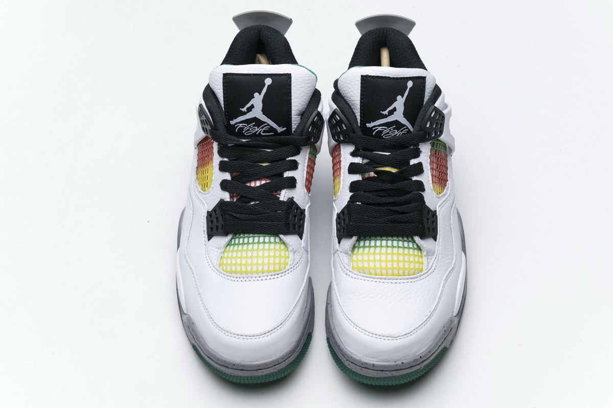 Air Jordan 4 Retro 'Rasta' AQ9129-100 - Stylish and Vibrant Sneakers Air Jordan 4 Retro 'Rasta' AQ9129-100 - Stylish and Vibrant Sneakers