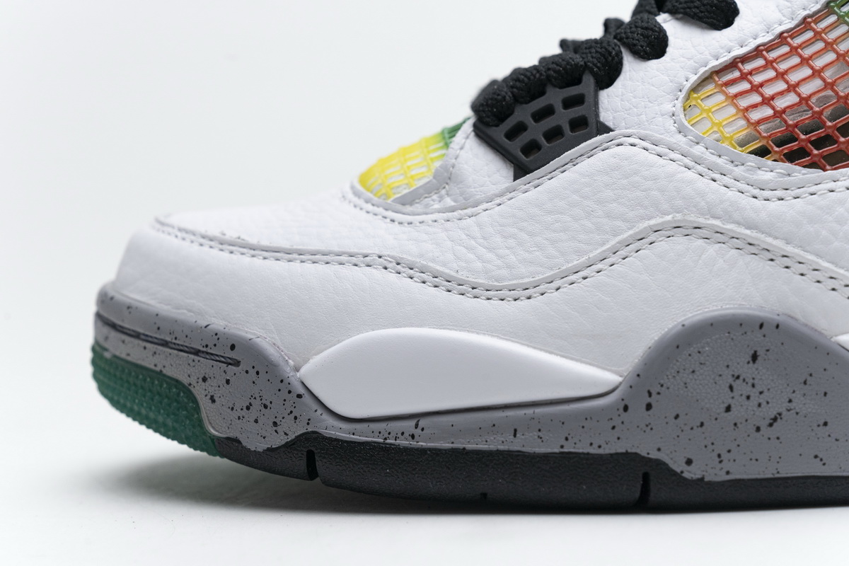 Air Jordan 4 Retro 'Rasta' AQ9129-100 - Stylish and Vibrant Sneakers Air Jordan 4 Retro 'Rasta' AQ9129-100 - Stylish and Vibrant Sneakers