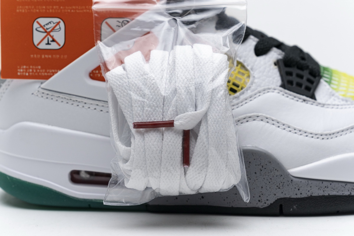 Air Jordan 4 Retro 'Rasta' AQ9129-100 - Stylish and Vibrant Sneakers Air Jordan 4 Retro 'Rasta' AQ9129-100 - Stylish and Vibrant Sneakers