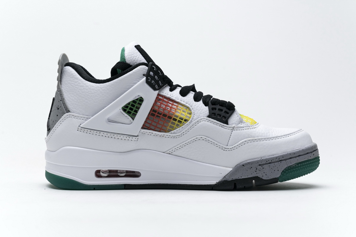 Air Jordan 4 Retro 'Rasta' AQ9129-100 - Stylish and Vibrant Sneakers Air Jordan 4 Retro 'Rasta' AQ9129-100 - Stylish and Vibrant Sneakers