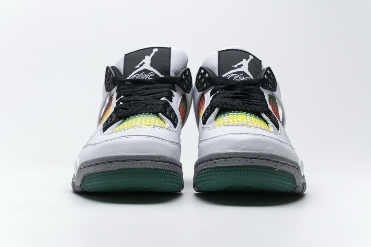 Air Jordan 4 Retro 'Rasta' AQ9129-100 - Stylish and Vibrant Sneakers Air Jordan 4 Retro 'Rasta' AQ9129-100 - Stylish and Vibrant Sneakers