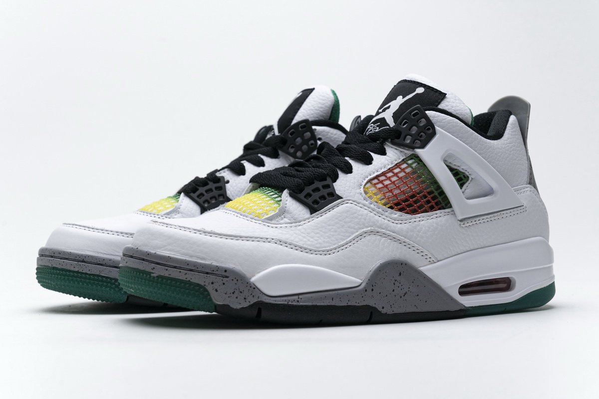 Air Jordan 4 Retro 'Rasta' AQ9129-100 - Stylish and Vibrant Sneakers Air Jordan 4 Retro 'Rasta' AQ9129-100 - Stylish and Vibrant Sneakers