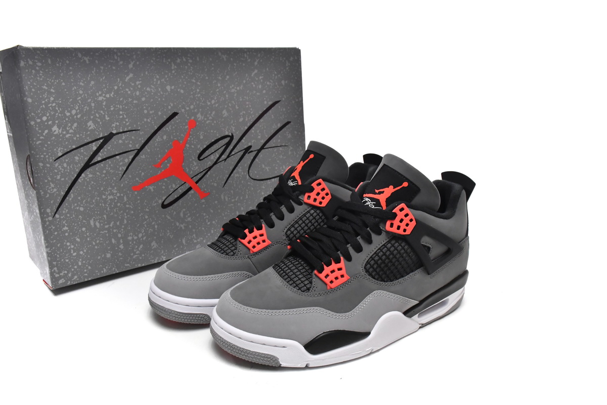 Air Jordan 4 Retro 'Infrared' DH6927-061: Classic Style with Infrared Accents Air Jordan 4 Retro 'Infrared' DH6927-061: Classic Style with Infrared Accents