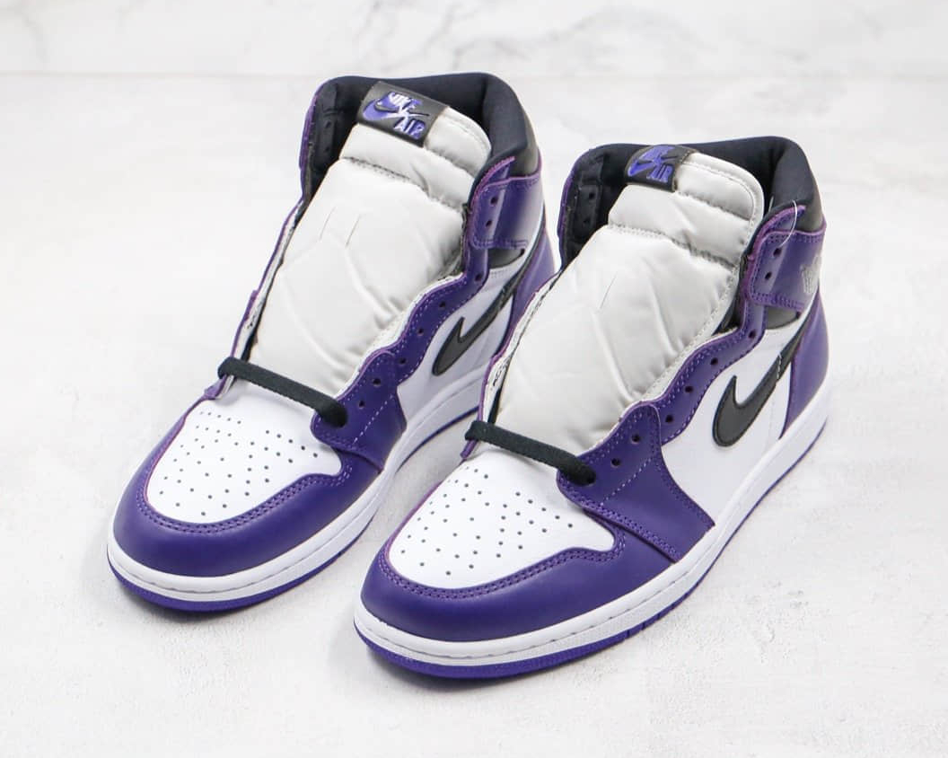 Air Jordan 1 Retro High OG Court Purple 2.0 555088-500 - Iconic Sneaker for the Modern Athlete Air Jordan 1 Retro High OG Court Purple 2.0 555088-500 - Iconic Sneaker for the Modern Athlete
