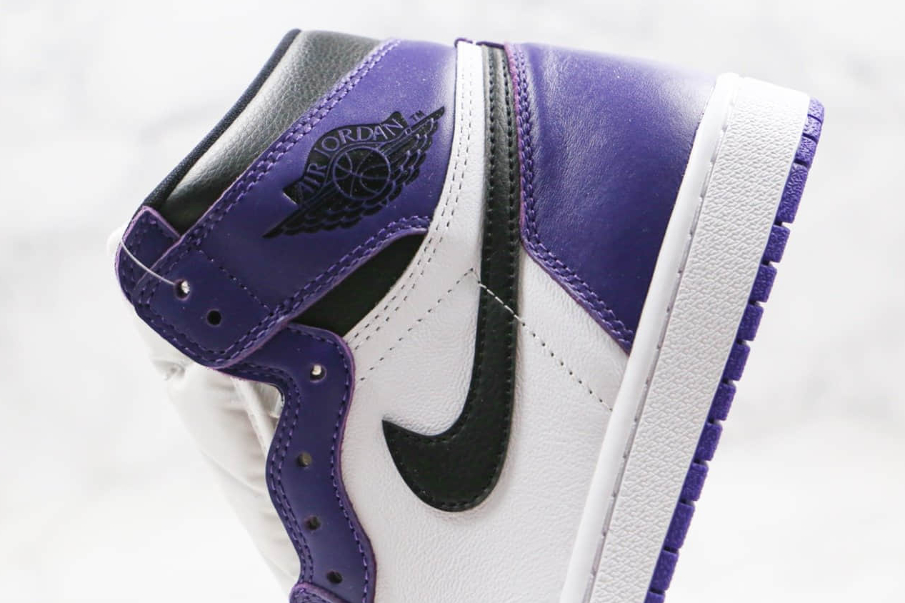 Air Jordan 1 Retro High OG Court Purple 2.0 555088-500 - Iconic Sneaker for the Modern Athlete Air Jordan 1 Retro High OG Court Purple 2.0 555088-500 - Iconic Sneaker for the Modern Athlete