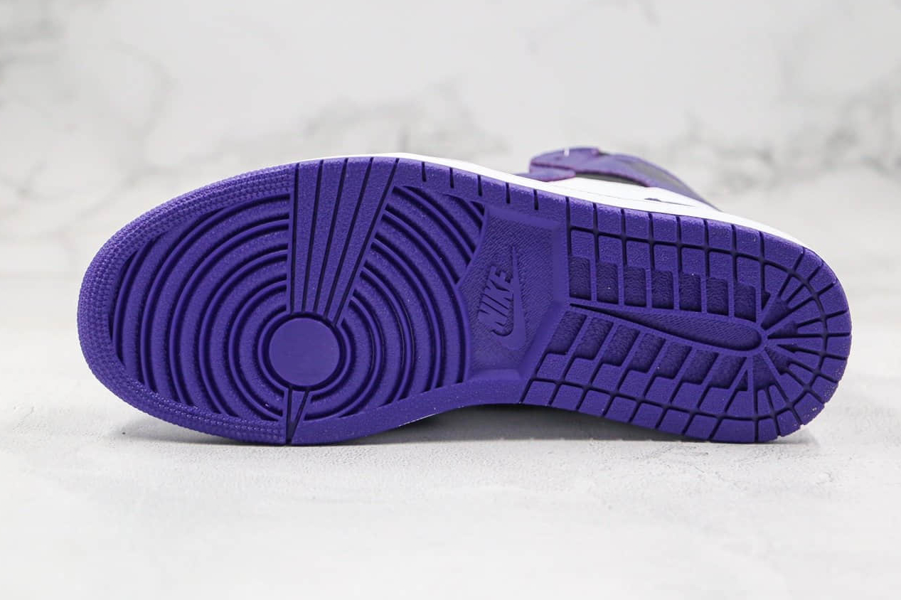 Air Jordan 1 Retro High OG Court Purple 2.0 555088-500 - Iconic Sneaker for the Modern Athlete Air Jordan 1 Retro High OG Court Purple 2.0 555088-500 - Iconic Sneaker for the Modern Athlete