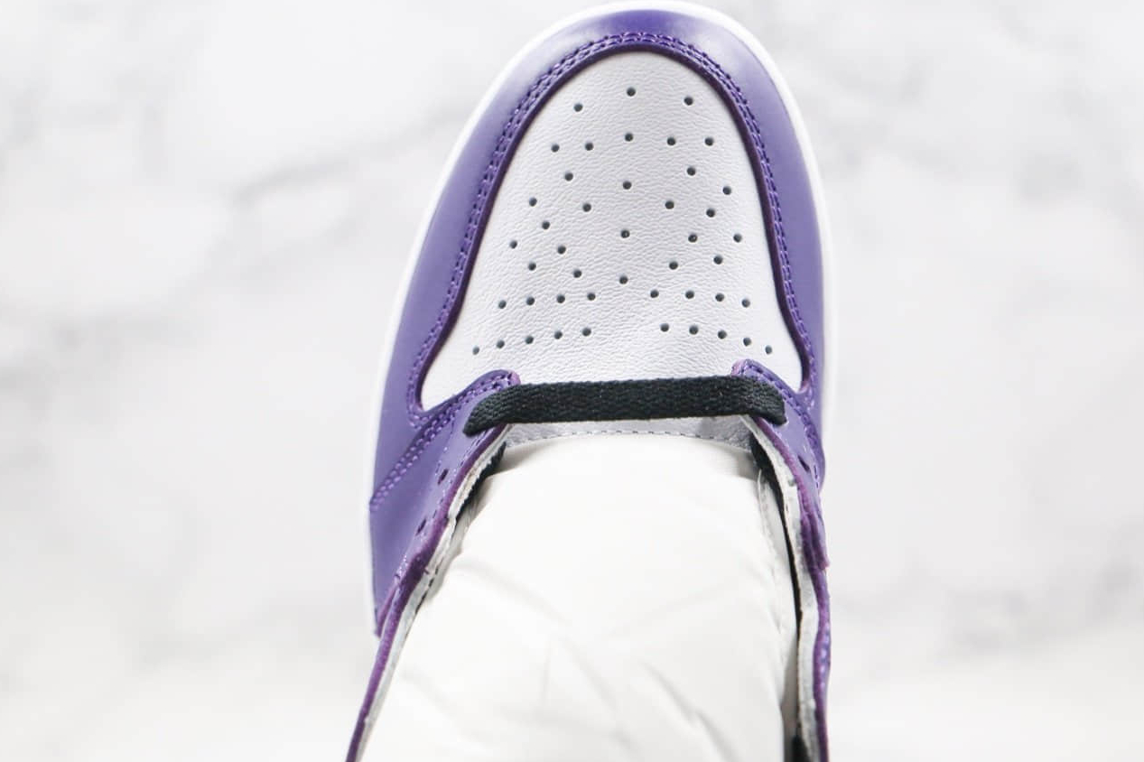 Air Jordan 1 Retro High OG Court Purple 2.0 555088-500 - Iconic Sneaker for the Modern Athlete Air Jordan 1 Retro High OG Court Purple 2.0 555088-500 - Iconic Sneaker for the Modern Athlete