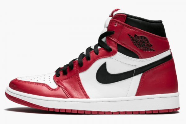 Air Jordan 1 Retro High OG 'Chicago' 555088-101 - Iconic Red and White Colorway for Classic Sneaker Enthusiasts