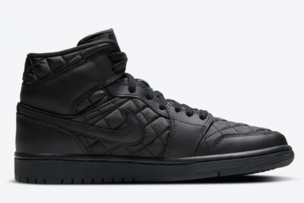 Air Jordan 1 Mid SE 'Black Quilted' DB6078-001: Premium Sneakers for Style Enthusiasts