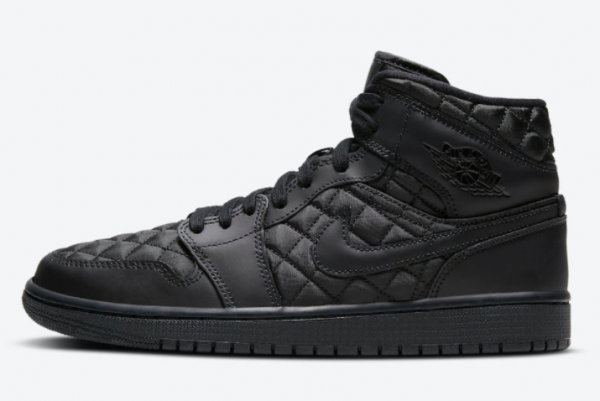 Air Jordan 1 Mid SE 'Black Quilted' DB6078-001: Premium Sneakers for Style Enthusiasts