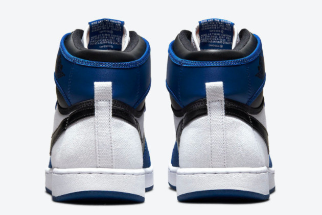 Air Jordan 1 KO 'Storm Blue' Sneakers - Stylish Storm Blue/White-Black Design (DO5047-401)