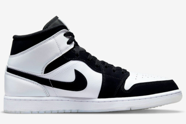 Air Jordan 1 Mid 'Diamond' White/Multi-Color-Black DH6933-100 - Premium Sneakers with Diamond Design | Limited Edition