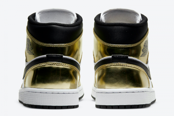 Air Jordan 1 Mid SE 'Metallic Gold' DC1419-700 - Stylish Retro Sneakers for an Elevated Look