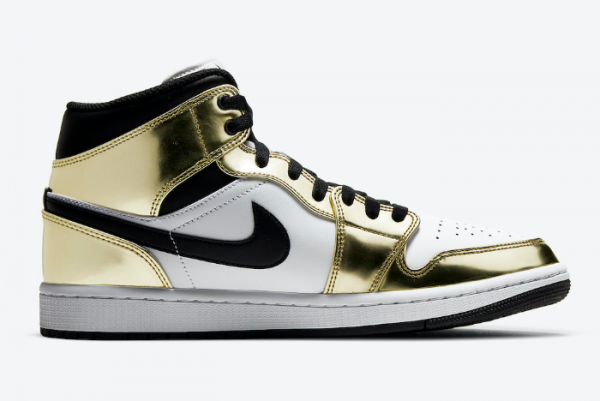 Air Jordan 1 Mid SE 'Metallic Gold' DC1419-700 - Stylish Retro Sneakers for an Elevated Look