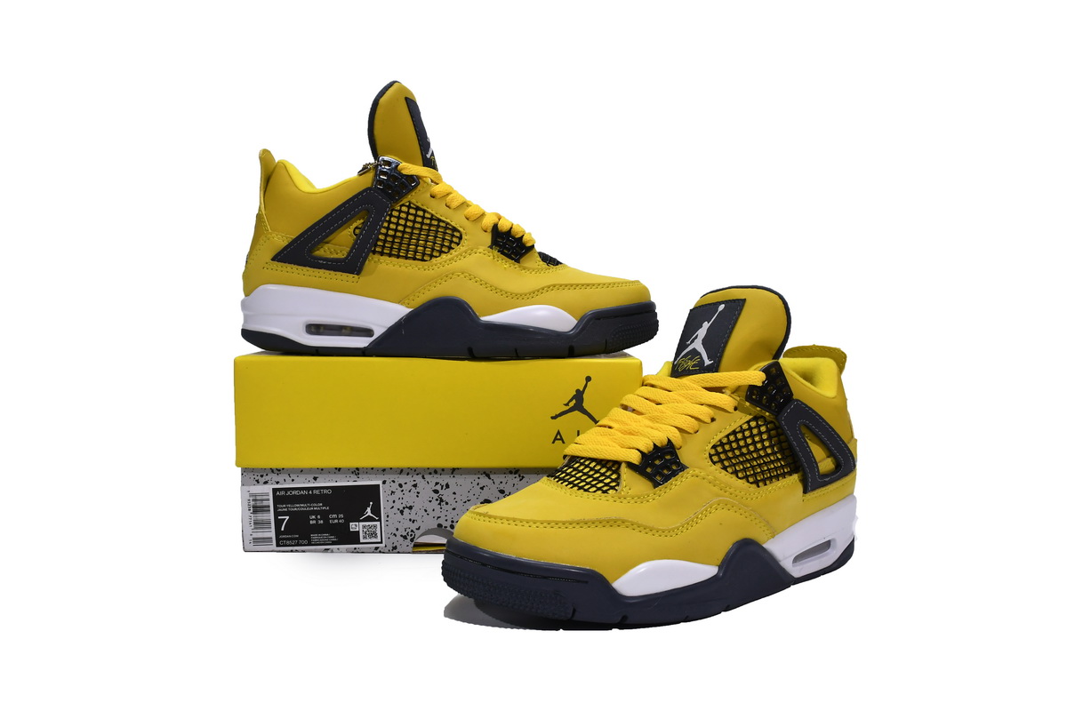 Air Jordan 4 Retro 'Lightning' 2021 - CT8527-700 | Shop Now! Air Jordan 4 Retro 'Lightning' 2021 - CT8527-700 | Shop Now!