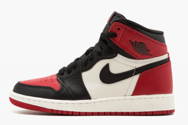 Air Jordan 1 Retro High OG GS 'Bred Toe' 575441-610 - Limited Edition Classic Sneaker for Kids