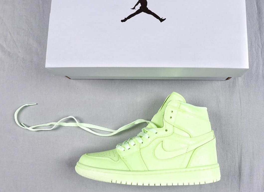 Air Jordan 1 High PRM 'Barely Volt' AH7389-700 - Premium Sneakers for a Stylish Look!