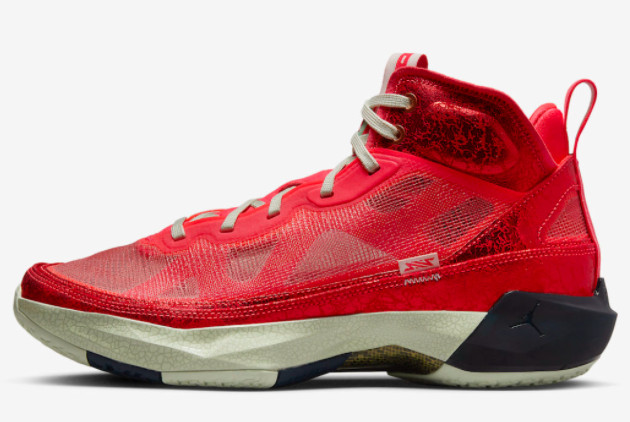 Air Jordan 37 'Rui Hachimura' Siren Red/Sea Glass - Buy Now!