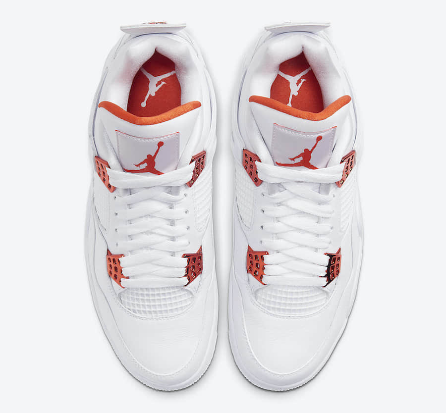 Air Jordan 4 Retro 'Red Metallic' CT8527-112 - Classic Style and Timeless Sophistication Air Jordan 4 Retro 'Red Metallic' CT8527-112 - Classic Style and Timeless Sophistication