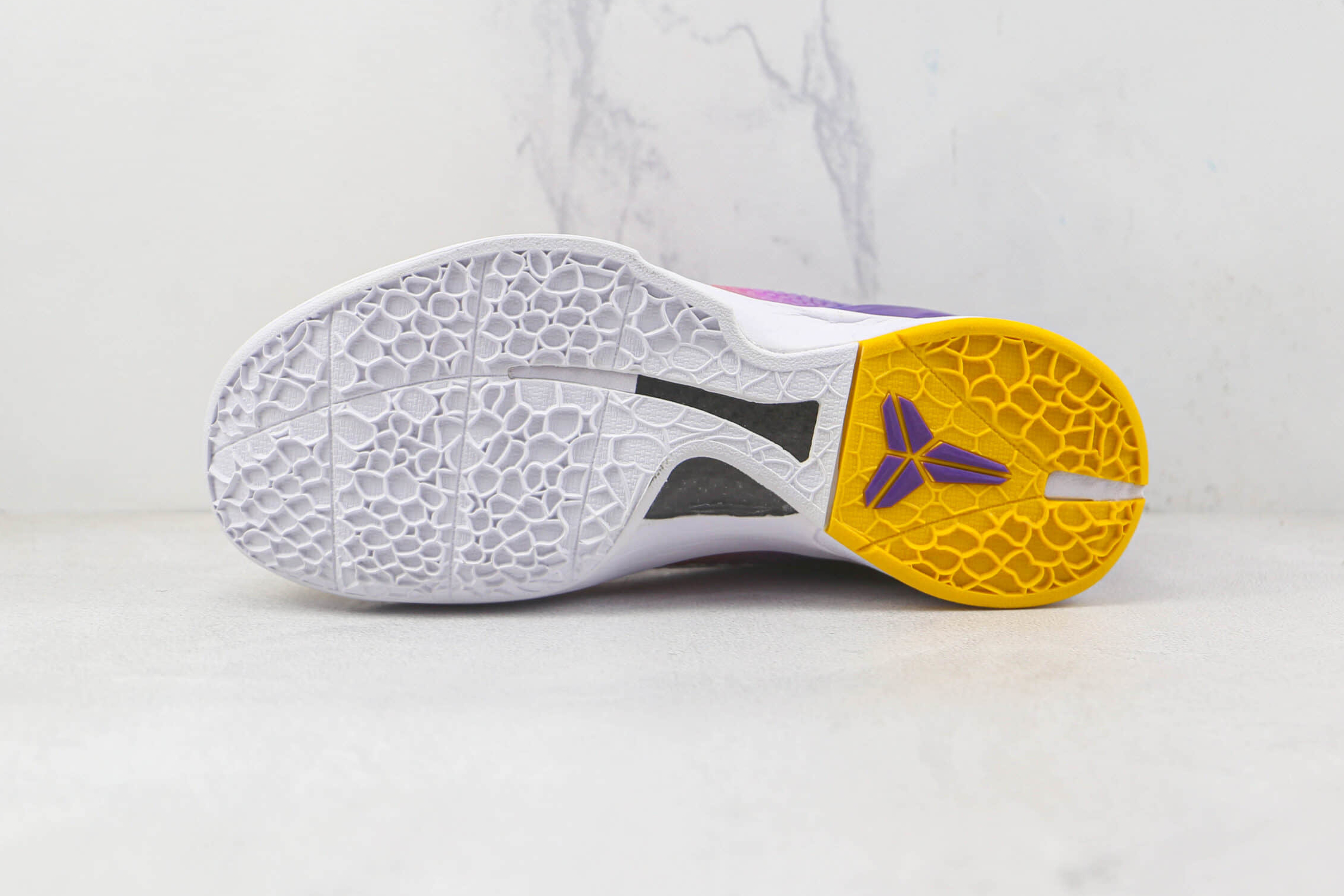 Nike Kobe 6 Protro Purple Yellow White CW2190-107, Stylish & Functional Basketball Shoes