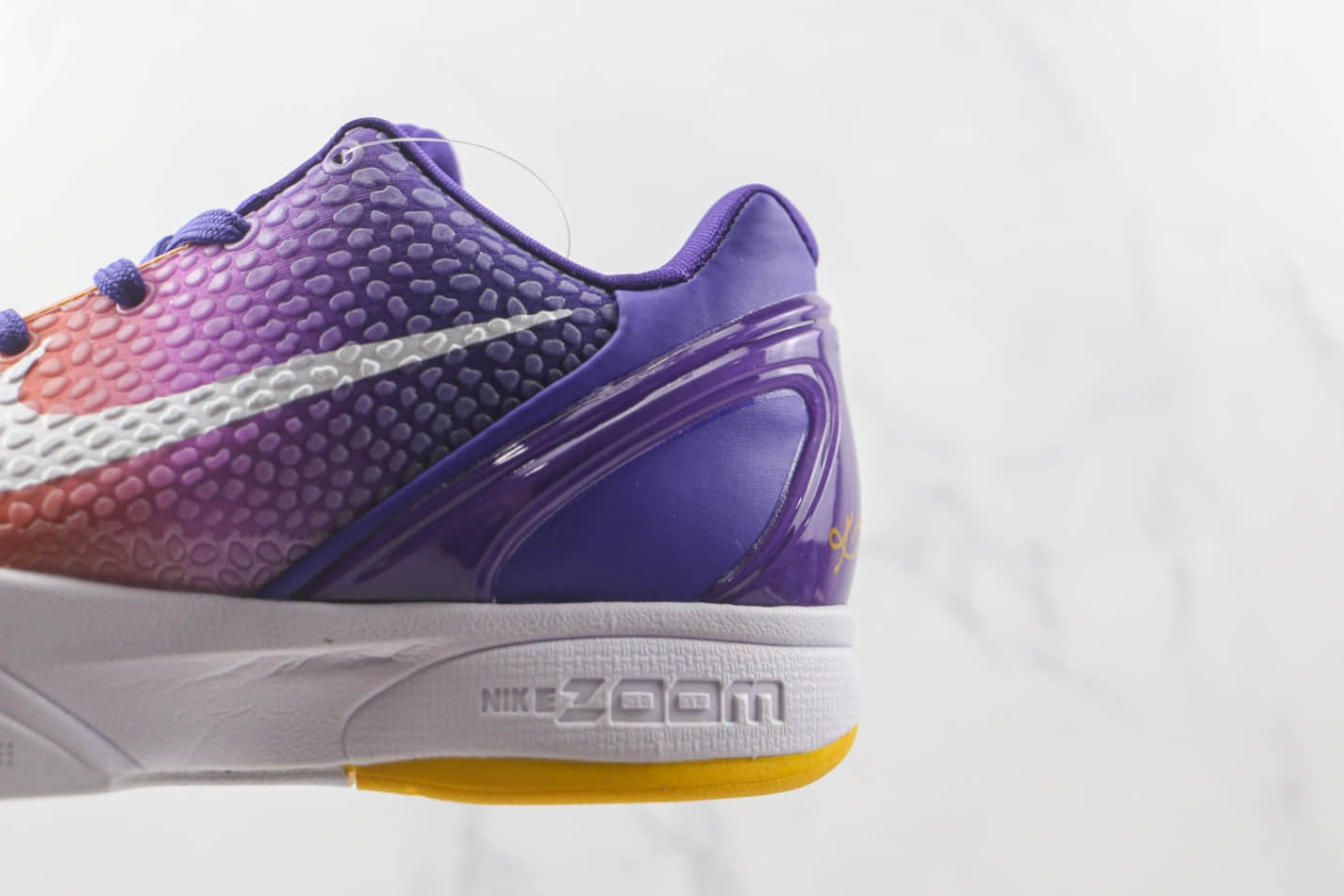 Nike Kobe 6 Protro Purple Yellow White CW2190-107, Stylish & Functional Basketball Shoes
