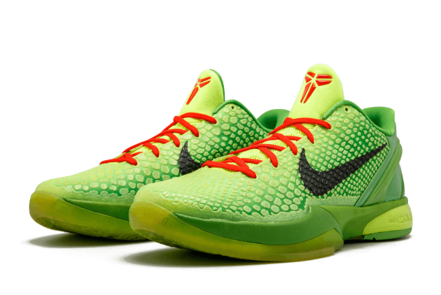 Nike Kobe 6 Protro 'Grinch' CW2190-300 - Vibrant Green Holiday Sneakers