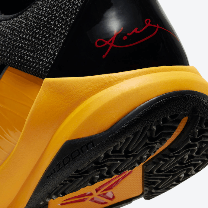 Nike Zoom Kobe 5 Protro 'Del Sol Metallic Silver Comet Red' CD4991-700 - Premium Performance Basketball Shoes