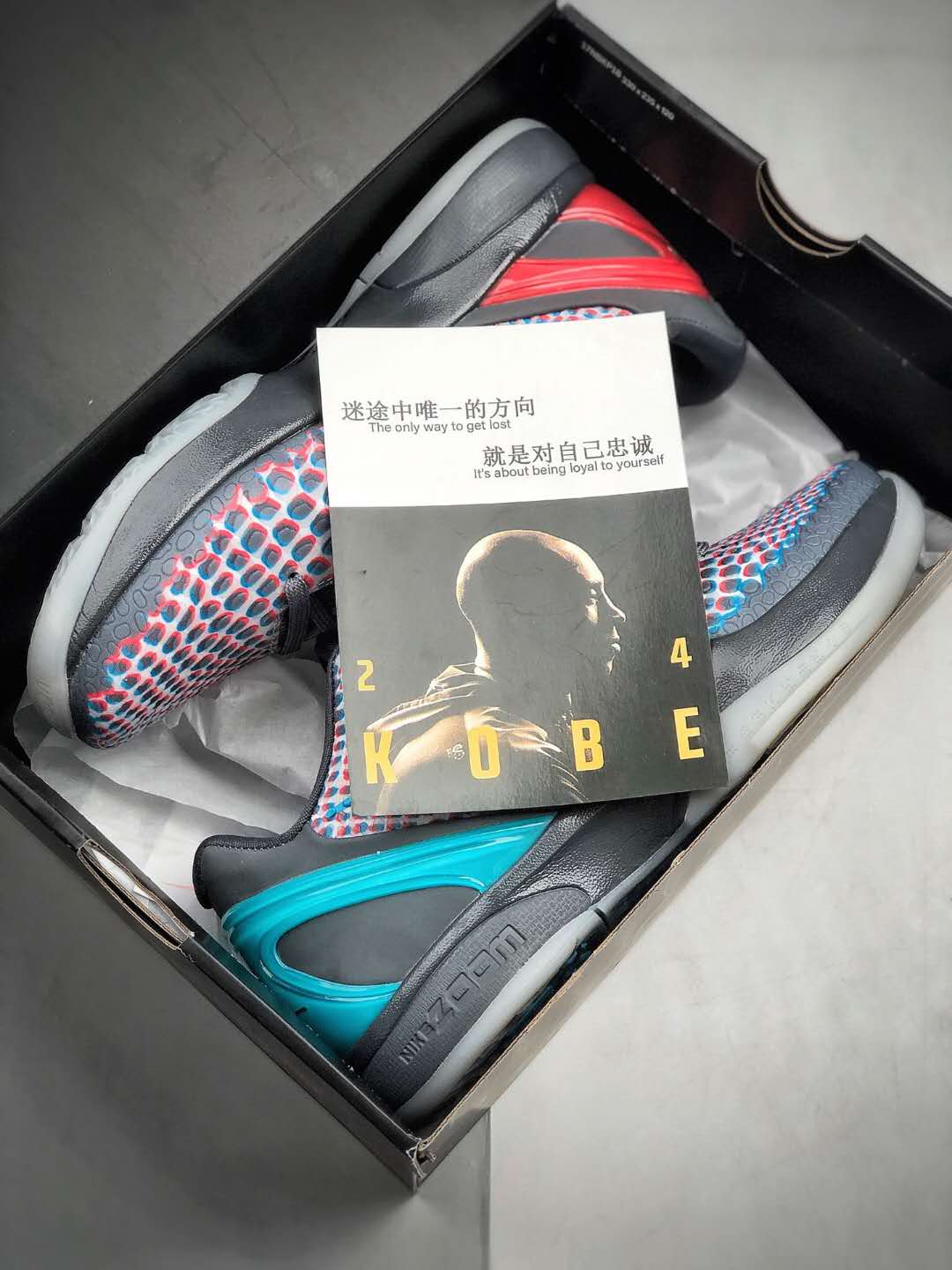Nike Zoom Kobe 6 Dark Grey Daring Red Chlorine Blue Shoes DD2305-003 – Shop Now!