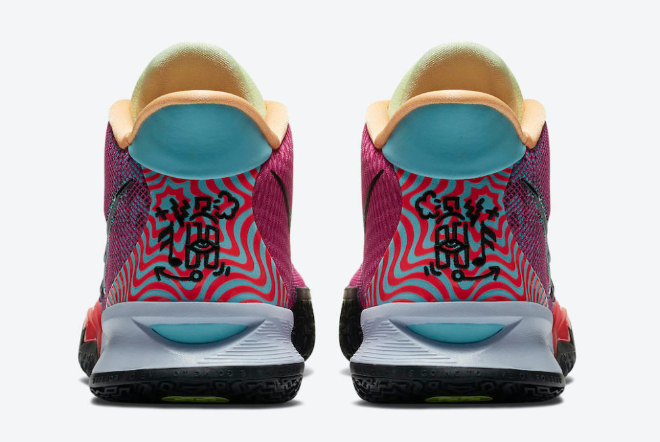 Nike Kyrie 7 'Hendrix' Active Fuchsia/Black-Ghost-Multi-Color DC0589-601 - Superior Performance and Vibrant Style