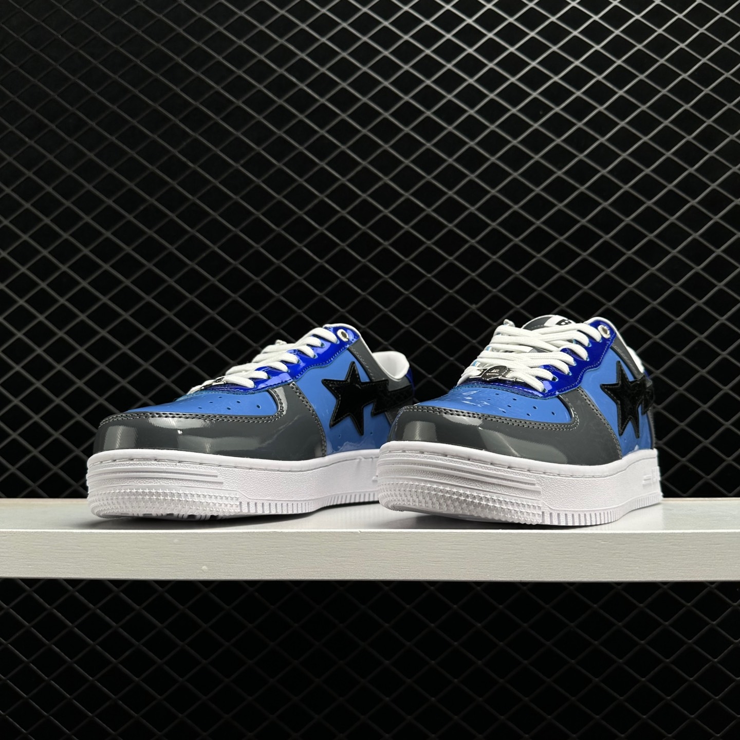 A Bathing Ape Bape Sta Low Navy Color Combo - Trendy Sneakers for Stylish Looks
