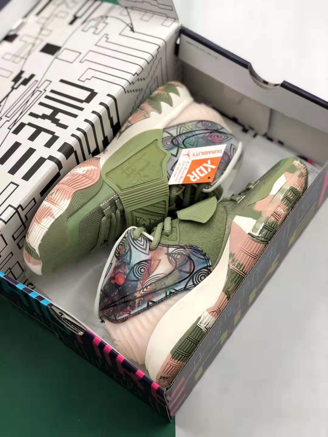 Nike Kyrie 6 Pre Heat Shanghai Multicolor CQ7634-303 - Stylish and Vibrant Basketball Sneakers
