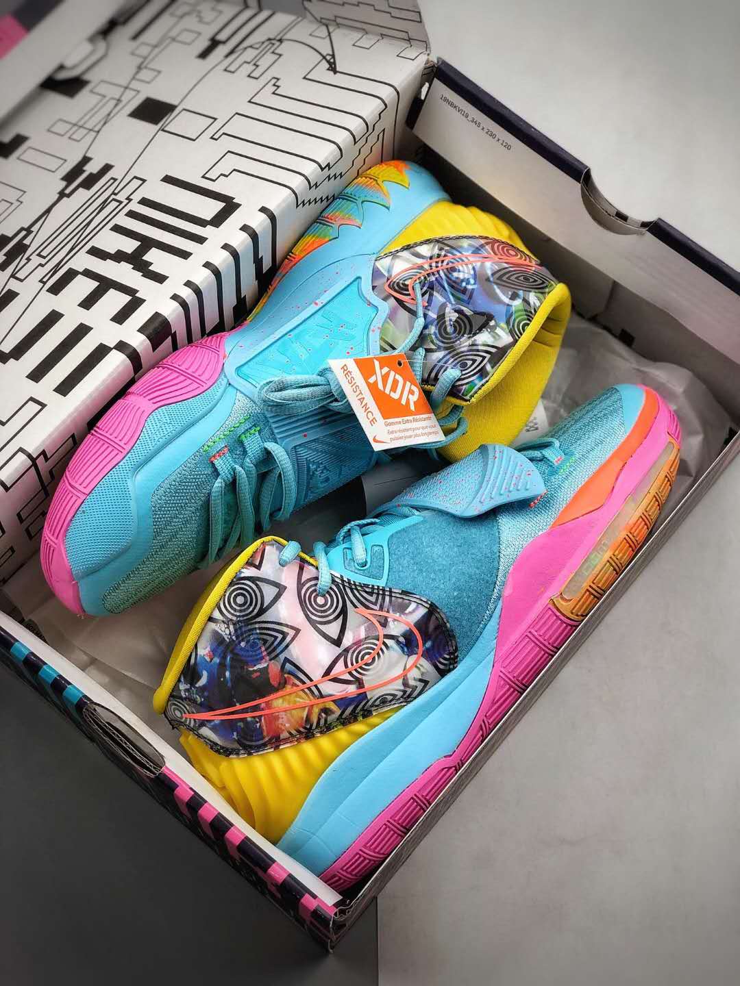 Nike Kyrie 6 Preheat 'Miami' CN9839 404 - Stylish and Dynamic Basketball Shoes