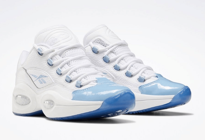 Reebok Question Patent Low 'Fluid Blue' FX5000 - Stylish and Retro Basketball Sneakers