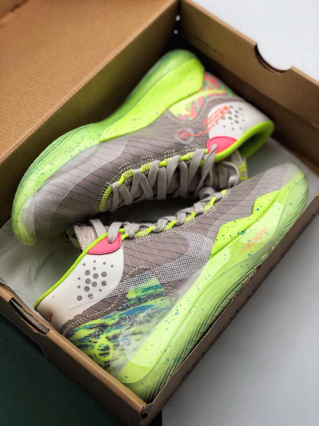 Nike ZOOM KD 12 EP 'Multi-Color Metallic Silver' AR4230-900 Limited Edition Nike ZOOM KD 12 EP 'Multi-Color Metallic Silver' AR4230-900 Limited Edition