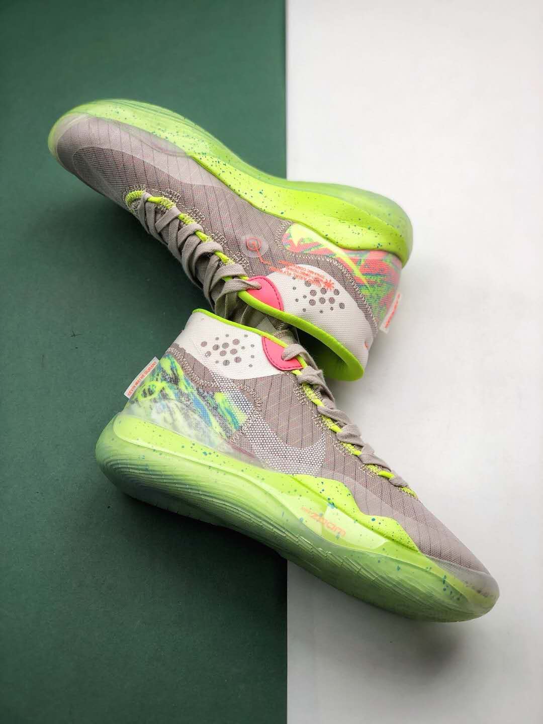 Nike ZOOM KD 12 EP 'Multi-Color Metallic Silver' AR4230-900 Limited Edition Nike ZOOM KD 12 EP 'Multi-Color Metallic Silver' AR4230-900 Limited Edition