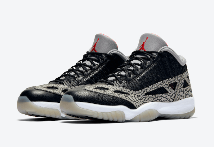 Air Jordan 11 Retro Low IE 'Black Cement' 919712-006