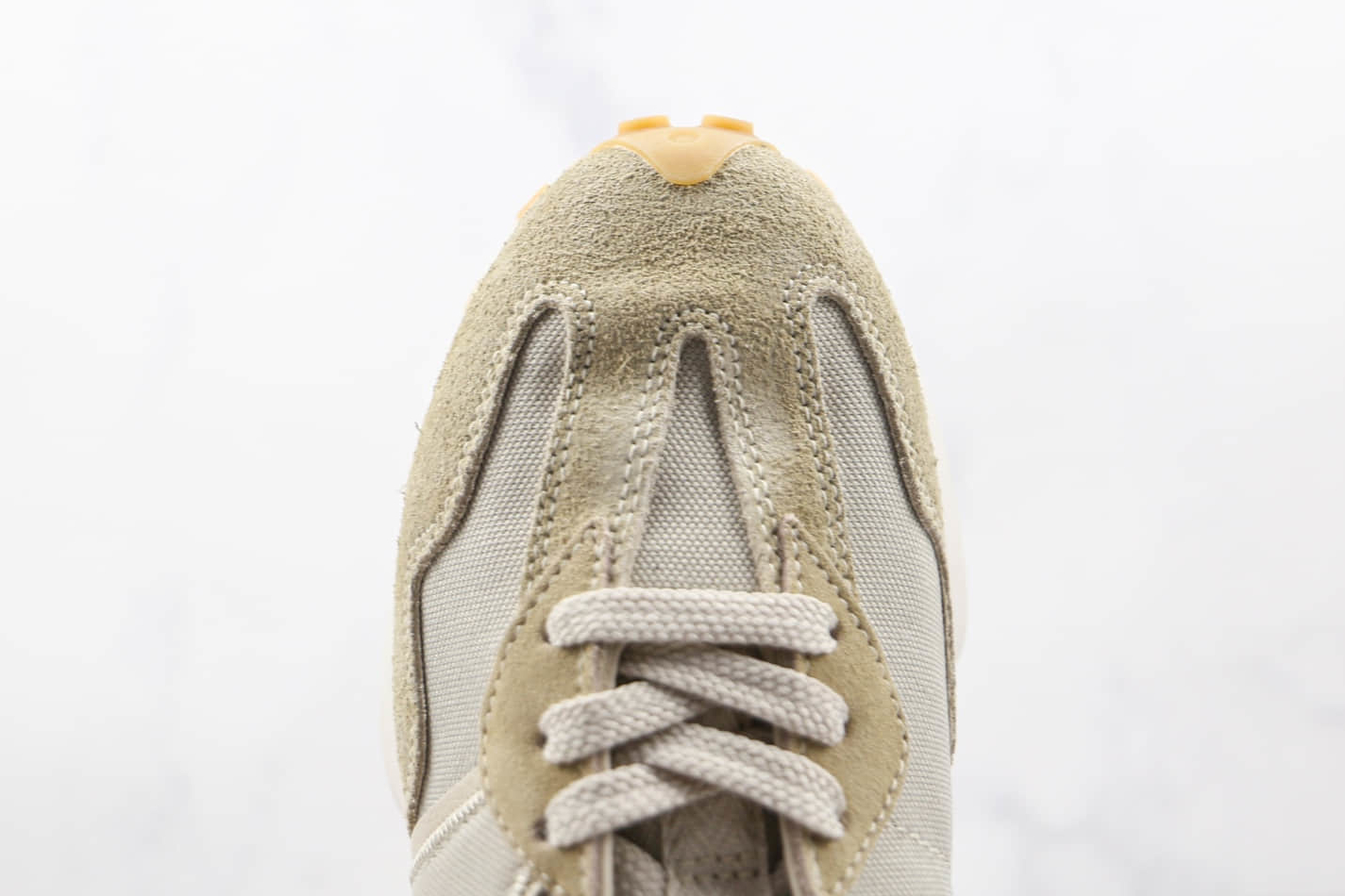 New Balance Unisex 327 Creamy MS327UP: Stylish Low-Top Sneakers New Balance Unisex 327 Creamy MS327UP: Stylish Low-Top Sneakers