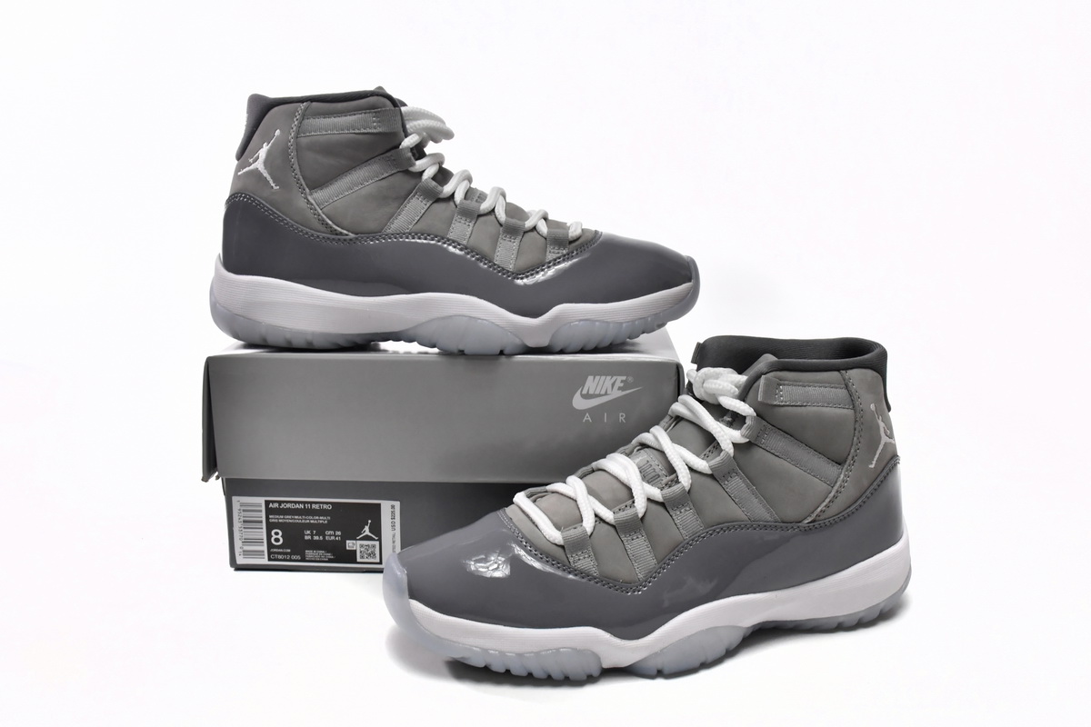 Air Jordan 11 Retro 'Cool Grey' 2021 CT8012-005 - Stylish & Timeless Sneakers