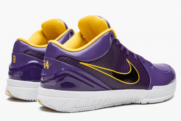 Undefeated x Nike Kobe 4 Protro 'Lakers' CQ3869-500 - Limited Edition Collaboration Shoes